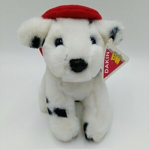 Dakin Vintage Firehouse Fritz Mini Dalmatian Dog Plush Applause 5760 6 Inch